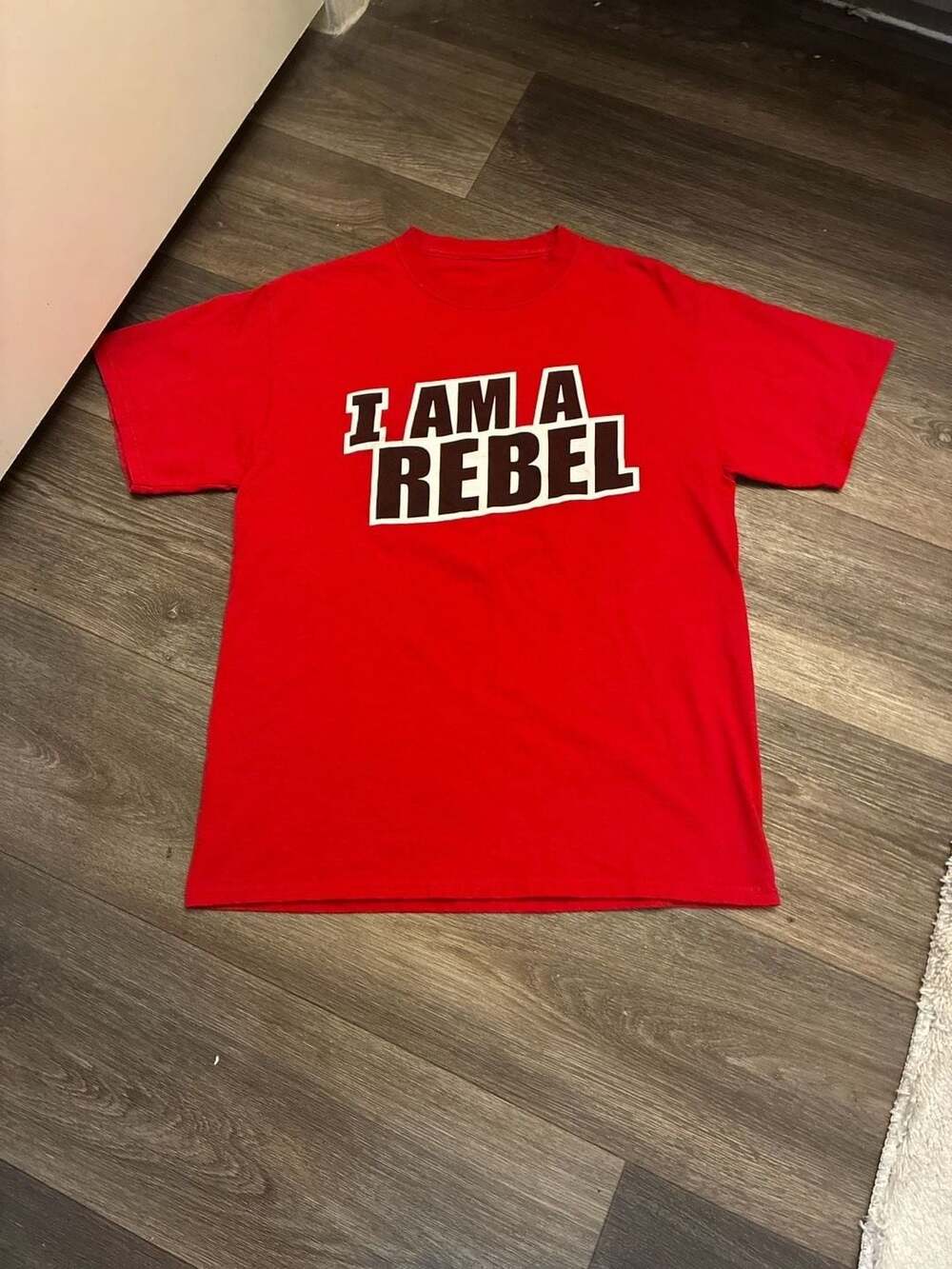 UNLV Rebels 'I Am A Rebel' Double-Sided Red Graphic T-Shirt